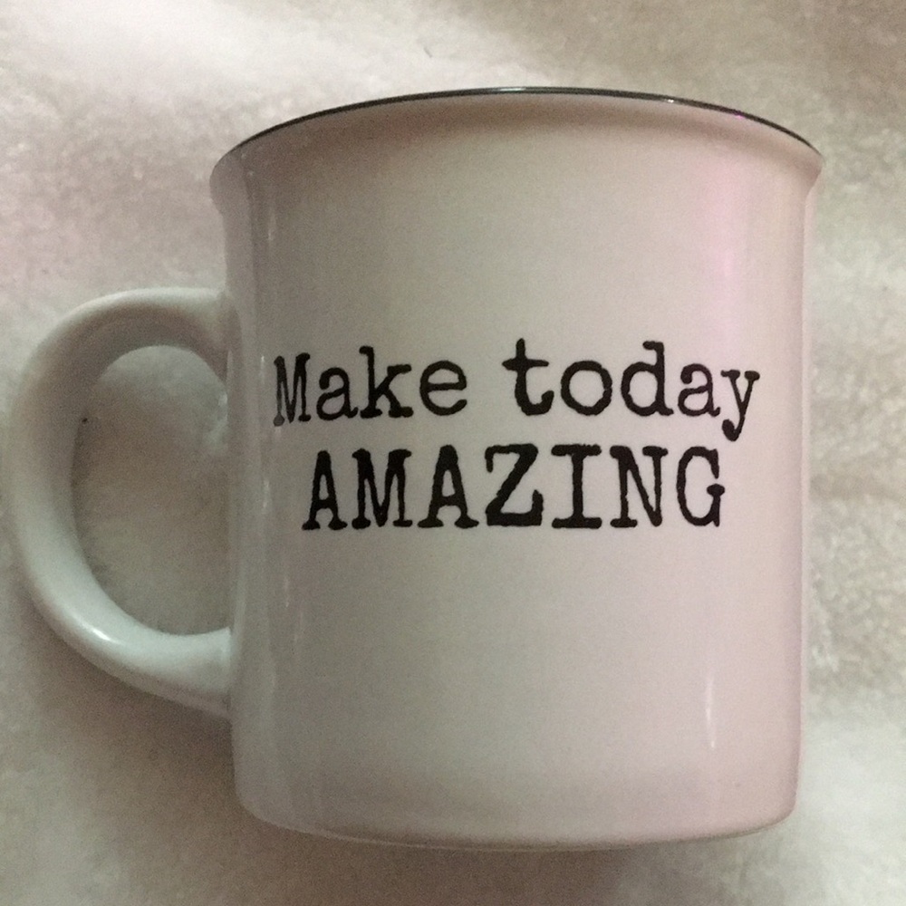 Motivational White Coffee Mug